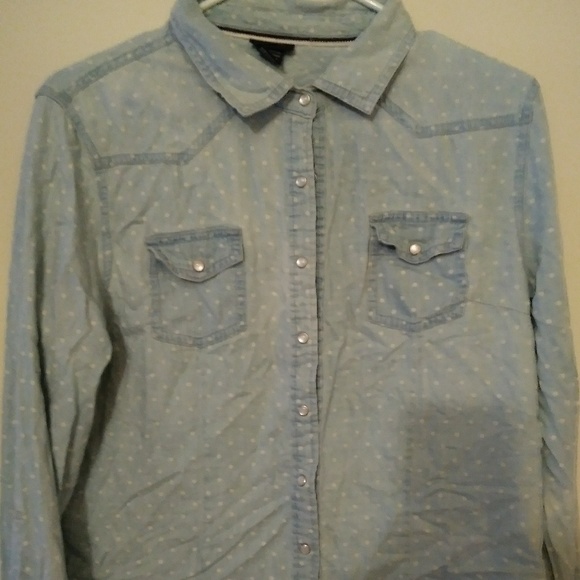 Rue 21 Faded Poka Dot Blazer - Picture 3 of 5